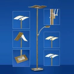 LED Stehleuchte Duo 42W 4200lm