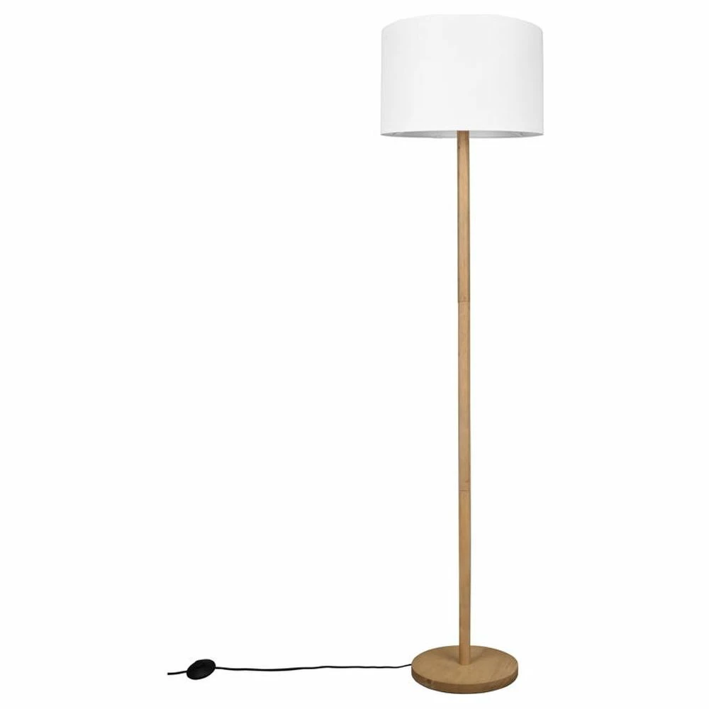 Stehleuchte Korba in Natur-hell und Weiß E27 4 Stehleuchte Korba in Natur-hell und Weiß E27 – Bild 2