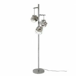 famlights | Stehleuchte Jakub in Transparent und Chrom E27 3-flammig rund -Stehleuchten Verkäufe 2022 a 416729 famlights stehleuchte jakub in transparent und chrom e27 3 flammig rund5