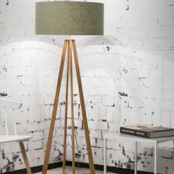 Stehleuchte Everest in Natur-hell E27