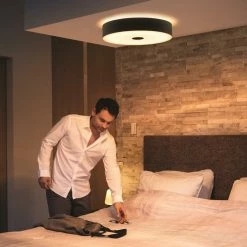 Philips Hue Bluetooth Wohnzimmerset -Stehleuchten Verkäufe 2022 a 419953 philips hue bluetooth wohnzimmerset in schwarz10 1