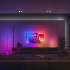 Philips Hue Bluetooth Wohnzimmerset -Stehleuchten Verkäufe 2022 a 419953 philips hue bluetooth wohnzimmerset in schwarz12 1