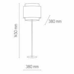 famlights | Stehleuchte Kate E27 -Stehleuchten Verkäufe 2022 a 493865 famlights stehleuchte kate in weiss und braun e273