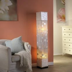 famlights | Stehleuchte Maileen in Mehrfarbig E27 3-flammig