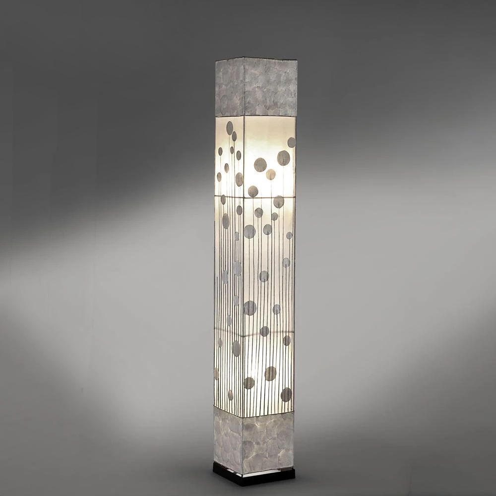 famlights | Stehleuchte Maileen in Mehrfarbig E27 3-flammig 4 famlights | Stehleuchte Maileen in Mehrfarbig E27 3-flammig – Bild 2