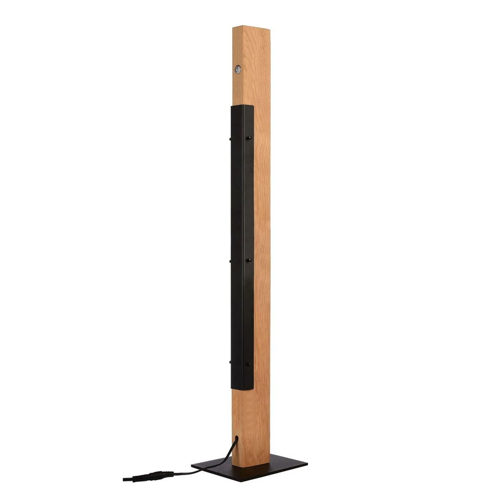 LED Stehleuchte Madera in Braun und Schwarz 17W 1592lm 4 LED Stehleuchte Madera in Braun und Schwarz 17W 1592lm – Bild 2