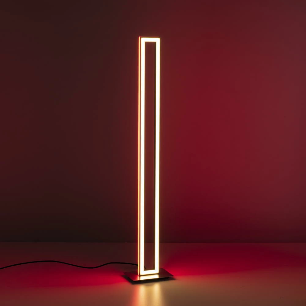 LED Stehleuchte Helix in Aluminium 2x 17,5W 1300lm 3 LED Stehleuchte Helix in Aluminium 2x 17,5W 1300lm