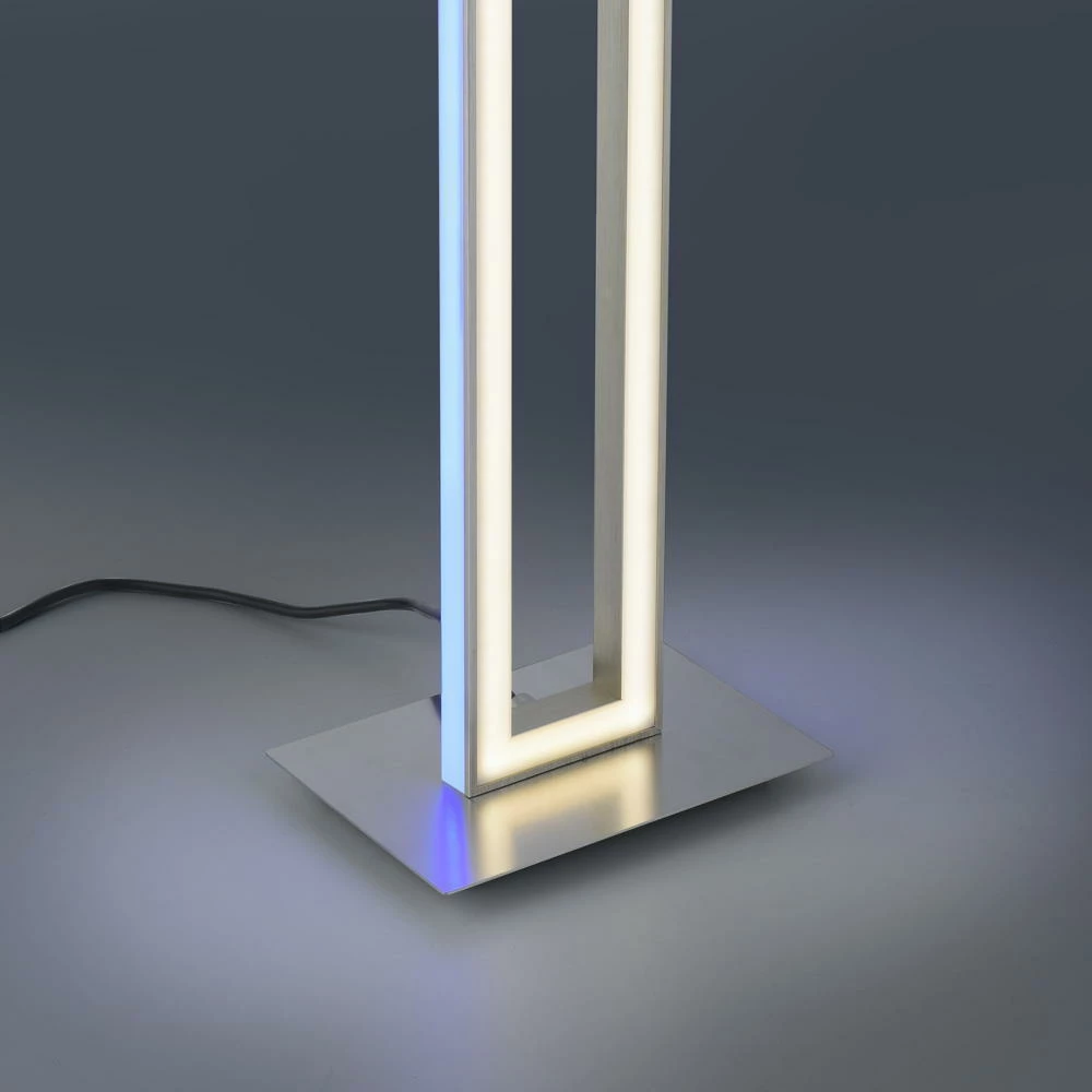 LED Stehleuchte Helix in Aluminium 2x 17,5W 1300lm 12 LED Stehleuchte Helix in Aluminium 2x 17,5W 1300lm – Bild 10