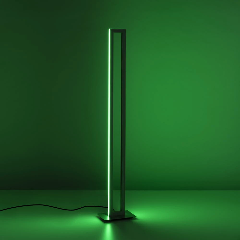 LED Stehleuchte Helix in Aluminium 2x 17,5W 1300lm 7 LED Stehleuchte Helix in Aluminium 2x 17,5W 1300lm – Bild 5