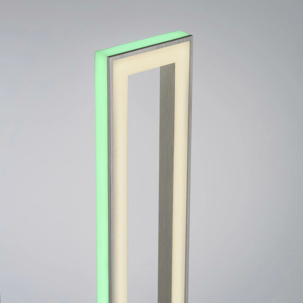 LED Stehleuchte Helix in Aluminium 2x 17,5W 1300lm 11 LED Stehleuchte Helix in Aluminium 2x 17,5W 1300lm – Bild 9