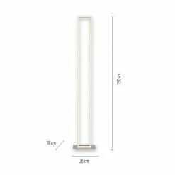 LED Stehleuchte Q-Kaan in Silber 2x 17W 1750lm tunable White -Stehleuchten Verkäufe 2022 a 525559 led stehleuchte q kaan in silber 2x 17w 1750lm tunable white7