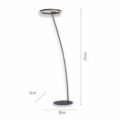 LED Stehleuchte Titus in Anthrazit 23,5W 770lm -Stehleuchten Verkäufe 2022 a 525571 led stehleuchte titus in anthrazit 235w 770lm10