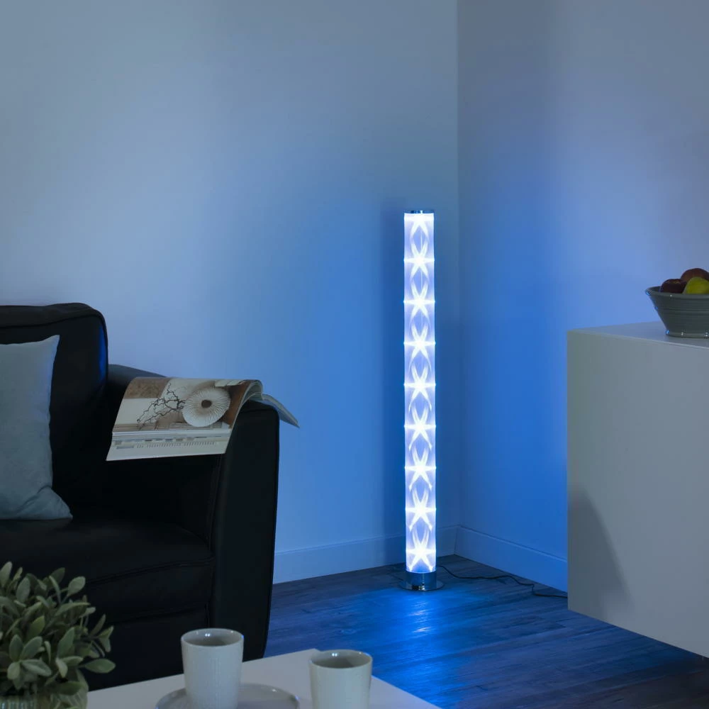 LED Stehleuchte Bingo in Chrom 3,8W 230lm RGBW 3 LED Stehleuchte Bingo in Chrom 3,8W 230lm RGBW