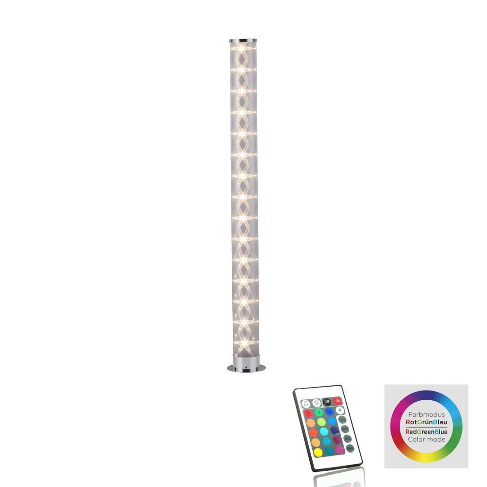LED Stehleuchte Bingo in Chrom 3,8W 230lm RGBW 8 LED Stehleuchte Bingo in Chrom 3,8W 230lm RGBW – Bild 6