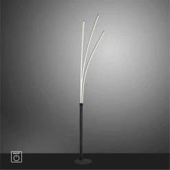 LED Stehleuchte Maja in Schwarz 3x 6,2W 1320lm -Stehleuchten Verkäufe 2022 a 525745 led stehleuchte maja in schwarz 3x 62w 1320lm4