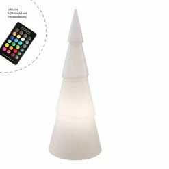 LED Stehleuchte Shining Tree RGBW in Weiß 11,5W 750lm E27 IP44