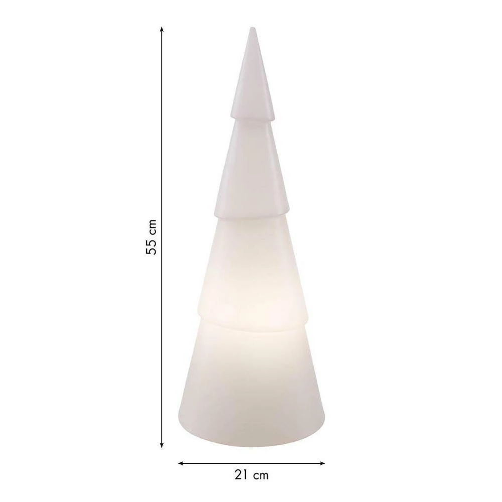 LED Stehleuchte Shining Tree RGBW in Weiß 11,5W 750lm E27 IP44 6 LED Stehleuchte Shining Tree RGBW in Weiß 11,5W 750lm E27 IP44 – Bild 4