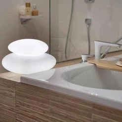 LED Kugelleuchte Shining Stone 8W 800lm E27 IP44 -Stehleuchten Verkäufe 2022 a 541868 led kugelleuchte shining stone in weiss 8w 800lm e27 ip44 220mm9