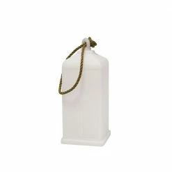 LED Stehleuchte Shining Lantern in Weiß E27 IP44