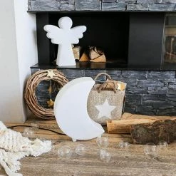 LED Stehleuchte Shining Moon in Weiß E27 IP44 -Stehleuchten Verkäufe 2022 a 541934 led stehleuchte shining moon 2700k in weiss 45w 450lm e27 ip44 410mm4