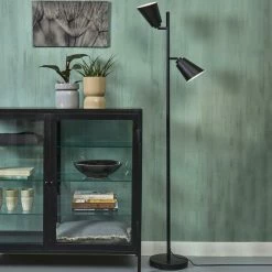 Stehleuchte Bremen E27 2-flammig -Stehleuchten Verkäufe 2022 a 542300 stehleuchte bremen in schwarz e27 2 flammig5