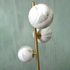 Stehleuchte Carrara in Weiß und Gold G9 3-flammig -Stehleuchten Verkäufe 2022 a 542315 stehleuchte carrara in weiss und gold g9 3 flammig5