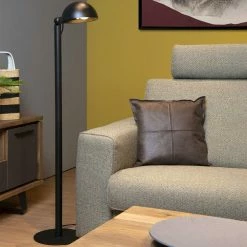 Stehleuchte Austin in Schwarz E27