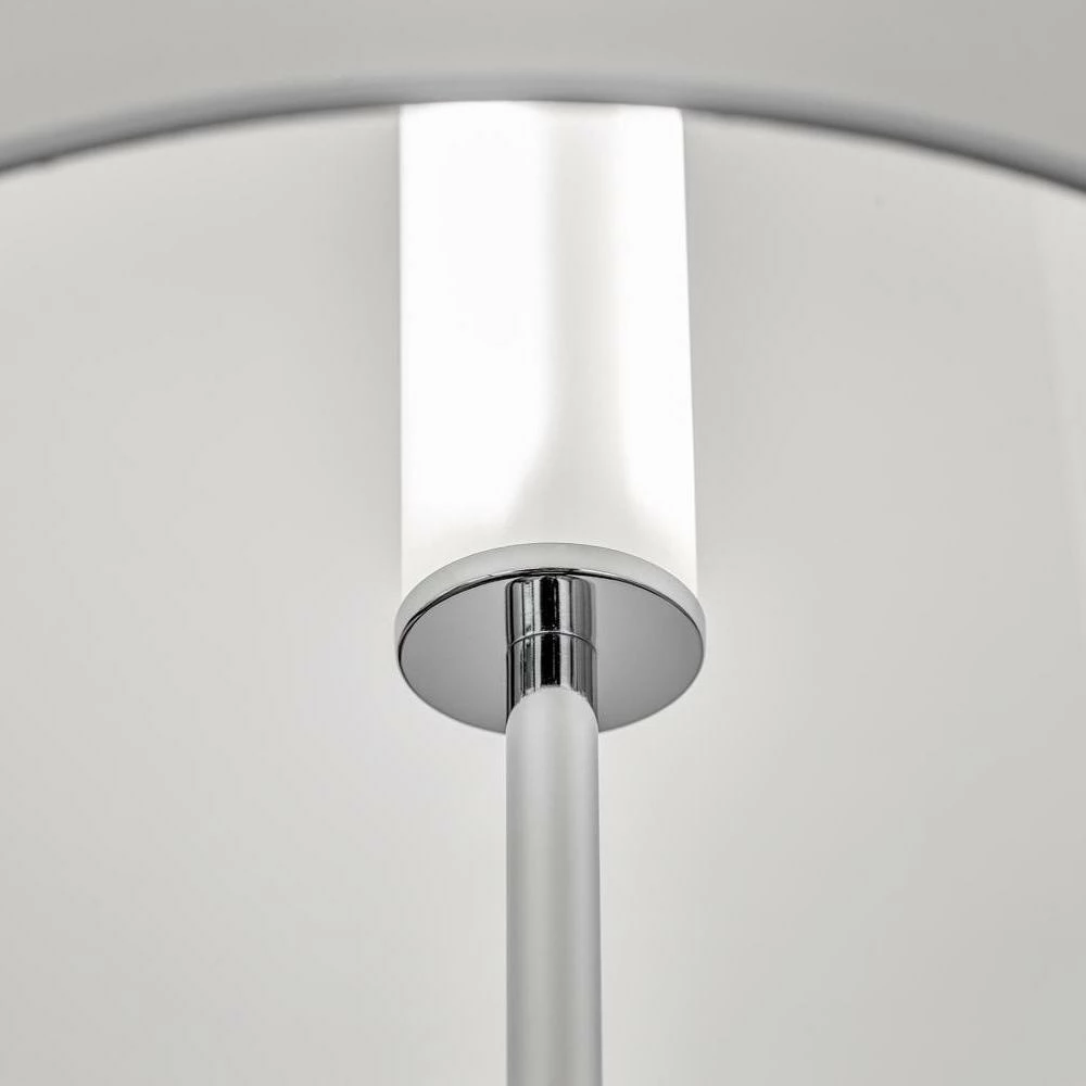 LED Stehleuchte Hilver in Chrom 21W 600lm 4 LED Stehleuchte Hilver in Chrom 21W 600lm – Bild 2