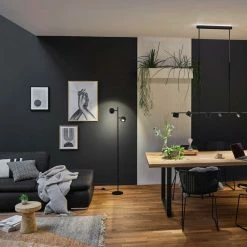 LED Stehleuchte Puric Pane in Schwarz 2x 6W 300lm -Stehleuchten Verkäufe 2022 a 545475 led stehleuchte puric pane in schwarz 2x 6w 300lm5