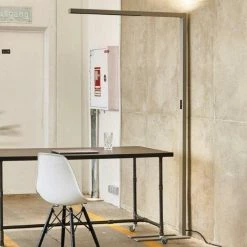 LED Stehleuchte Lionel 2x 40W 11000lm mit Bewegungsmelder