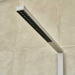 Stehleuchten Verkäufe 2022 -Stehleuchten Verkäufe 2022 a 546098 led stehleuchte lionel in silber 2x 40w 11000lm mit bewegungsmelder2