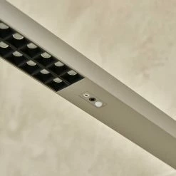 LED Stehleuchte Lionel 2x 40W 11000lm mit Bewegungsmelder -Stehleuchten Verkäufe 2022 a 546098 led stehleuchte lionel in silber 2x 40w 11000lm mit bewegungsmelder3