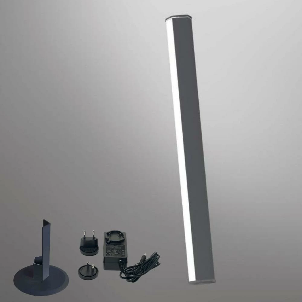 LED Akku Stehleuchte Pencil 6W 680lm IP65 500mm mit Drehfuß 3 LED Akku Stehleuchte Pencil 6W 680lm IP65 500mm mit Drehfuß