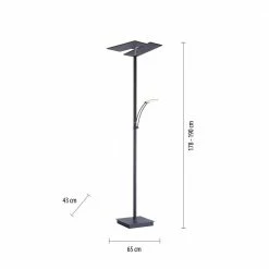 LED Stehleuchte Artur in Schwarz 38,5W 4600lm -Stehleuchten Verkäufe 2022 a 554544 led stehleuchte artur in schwarz 385w 4600lm9