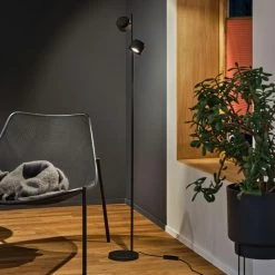 LED Stehleuchte Puric Pane in Schwarz 2x 3W 600lm -Stehleuchten Verkäufe 2022 a 554979 led stehleuchte puric pane in schwarz 2x 3w 600lm3