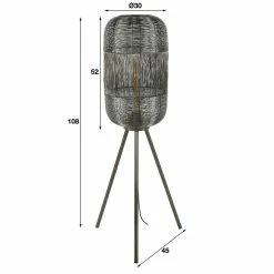 famlights | Stehleuchte Matei in Braun-antik E27 -Stehleuchten Verkäufe 2022 a 559847 famlights stehleuchte matei in braun antik e276