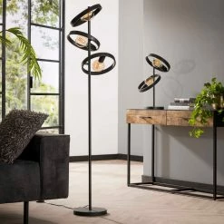 famlights | Stehleuchte Christopher in Schwarz E27 10 famlights | Stehleuchte Christopher in Schwarz E27 -Stehleuchten Verkäufe 2022 a 570417 famlights stehleuchte christopher in schwarz e27 3 flammig3