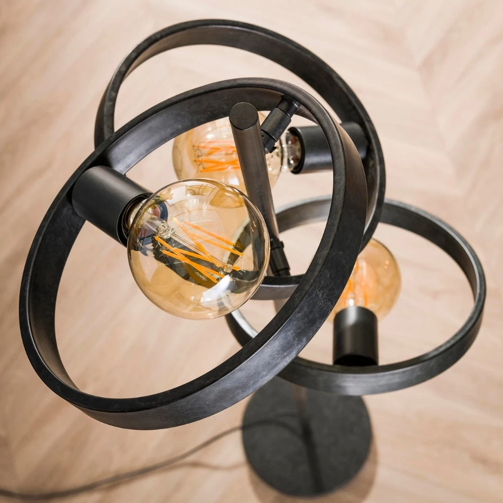 famlights | Stehleuchte Christopher in Schwarz E27 5 famlights | Stehleuchte Christopher in Schwarz E27 – Bild 4